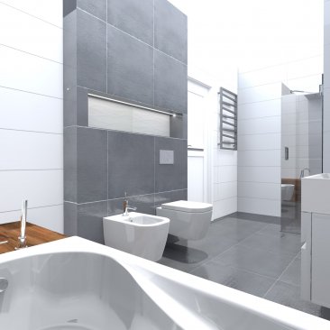 Łazienka w stylu skandynawskim